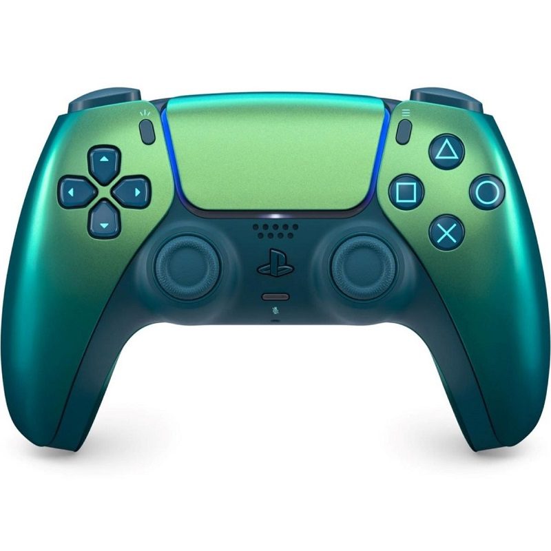 دسته بازی پلی استیشن 5 سونی مدل PS5 Dualsense wirlesese Orginal 3 ps5-controller-dual-sense-green-chrome2-ehasht.com