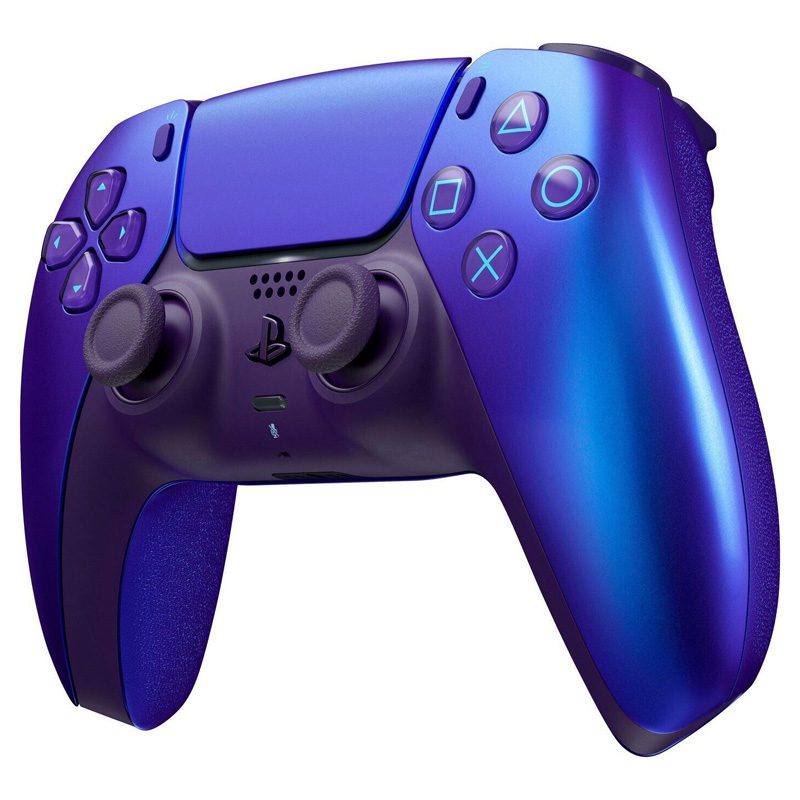 دسته بازی پلی استیشن 5 سونی مدل PS5 Dualsense wirlesese Orginal 6 ps5-controller-dual-sense-indigo-chrome2-ehasht.com