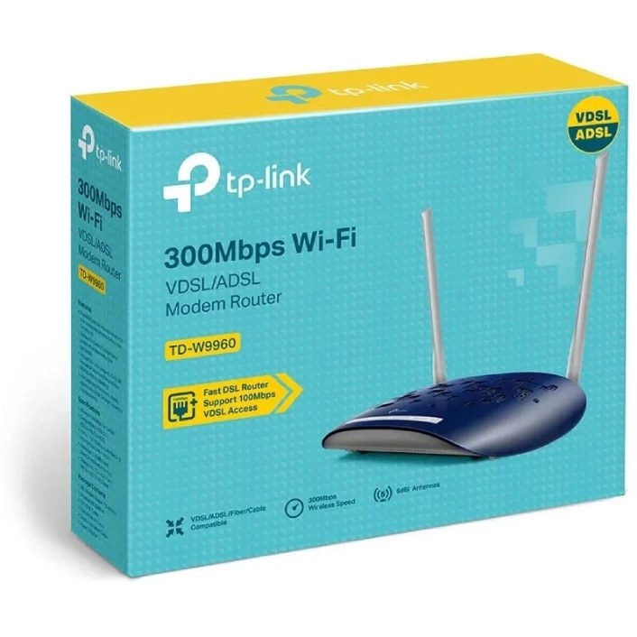 مودم روتر VDSL/ADSL تی پی لینک مدل TD-W9960 3 مودم روتر VDSL/ADSL تی پی لینک مدل TD-W9960